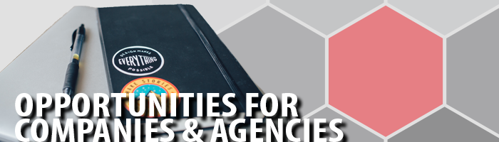 Opportunities for companies and agencies