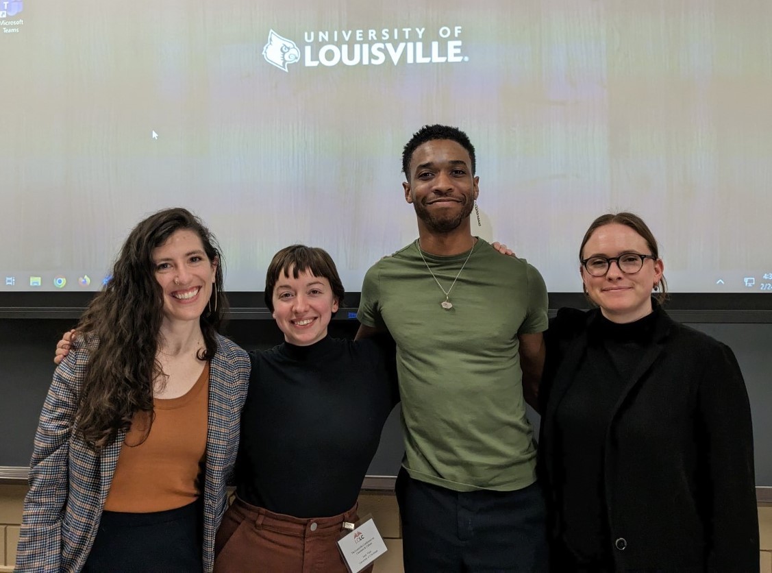 Students at the Louisville Conference on Literature and Culture