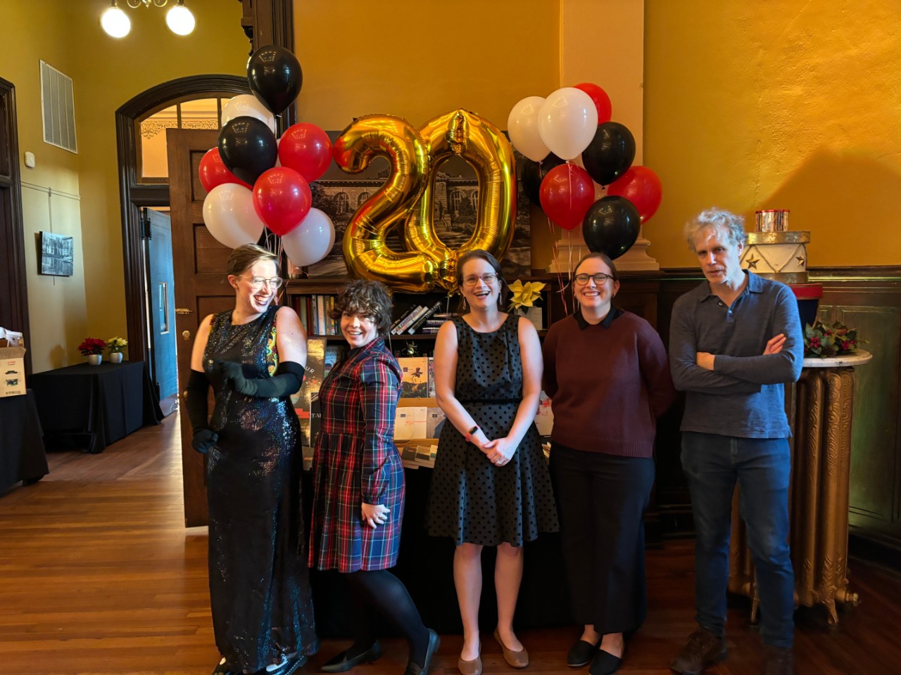 Cincinnati Review staff at 20th Anniversary Party